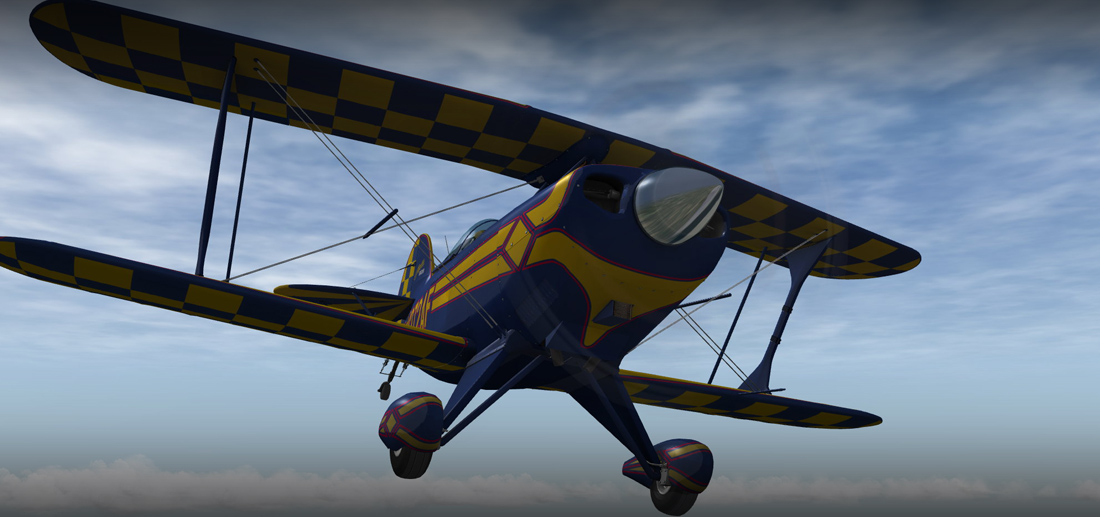 航空機・ヘリコプター PILOT PITTS S-2 Pitts S2B- 87