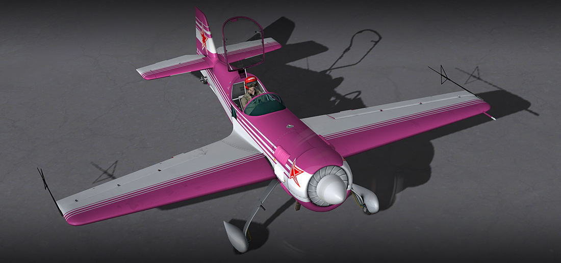 SU-26 XPLANE – Alabeo