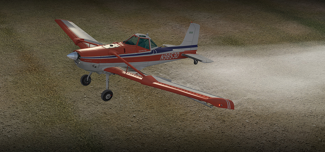 C188B AGTRUCK XPLANE – Alabeo