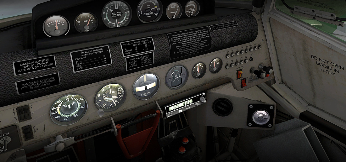 C188B AGTRUCK XPLANE – Alabeo