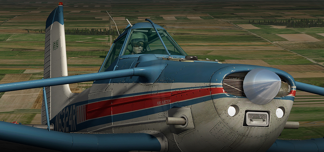 C188B AGTRUCK XPLANE – Alabeo